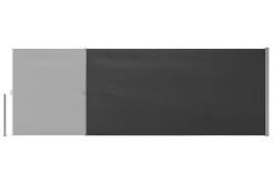 Seitenmarkise VIA 200 x 600 cm anthrazit