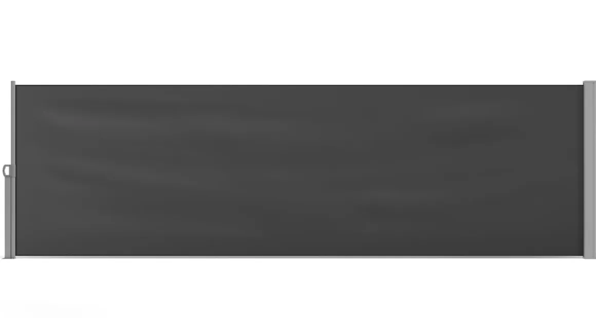 Seitenmarkise VIA 120 x 400 cm anthrazit