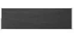 Seitenmarkise VIA 180 x 600 cm anthrazit