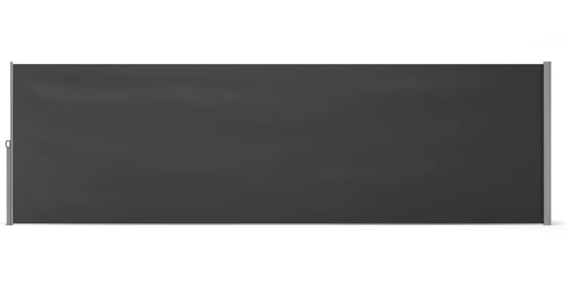 Seitenmarkise VIA 180 x 600 cm anthrazit