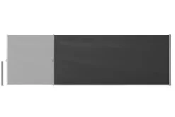 Seitenmarkise VIA 180 x 600 cm anthrazit