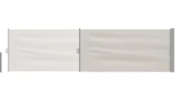 Seitenmarkise VIA 100 x 400 cm beige