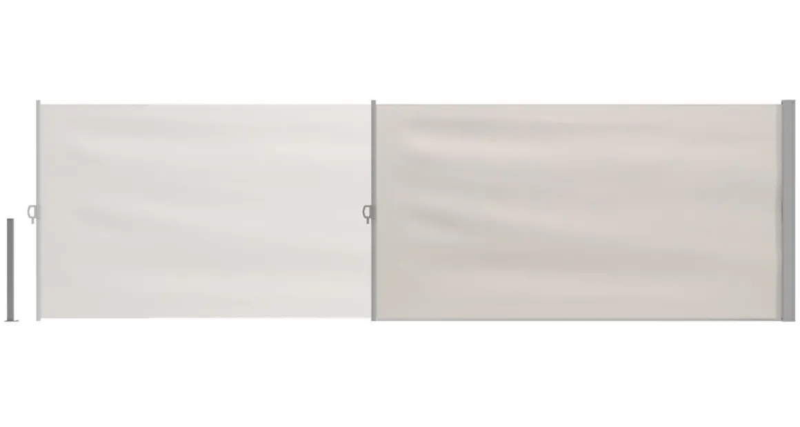 Seitenmarkise VIA 140 x 500 cm beige