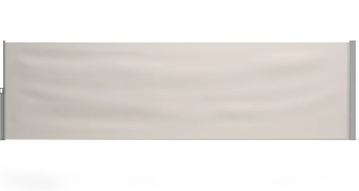Seitenmarkise VIA 140 x 500 cm beige