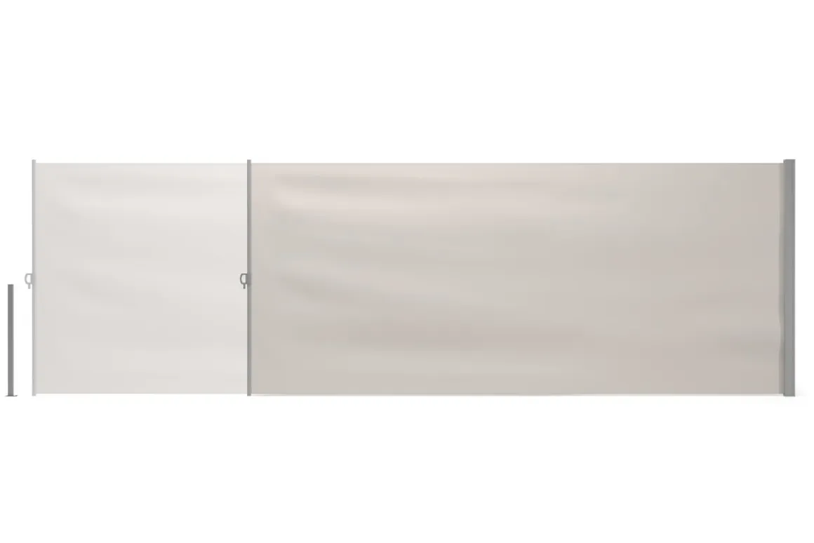Seitenmarkise VIA 180 x 600 cm beige