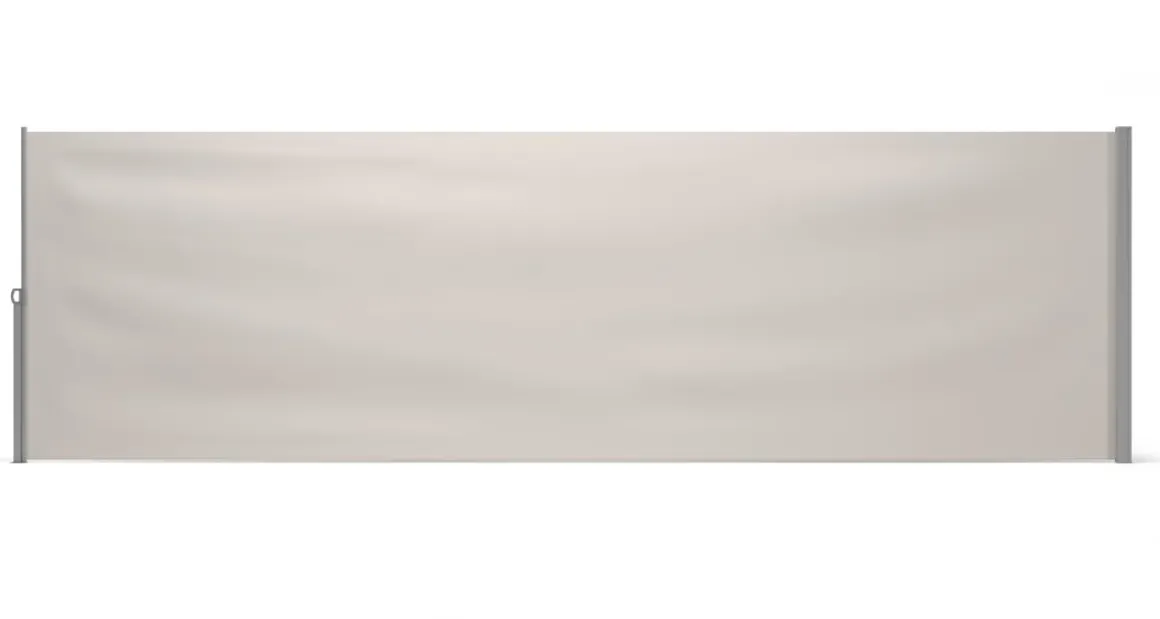 Seitenmarkise VIA 180 x 600 cm beige