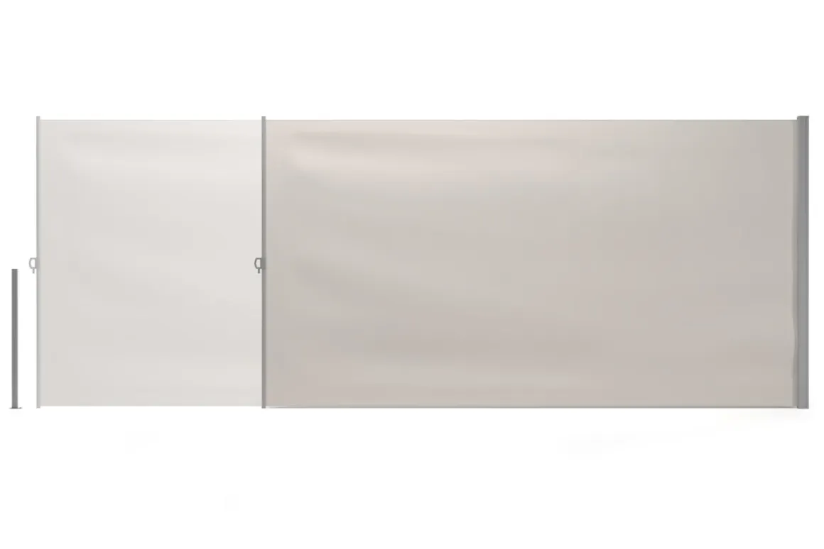 Seitenmarkise VIA 220 x 600 cm beige