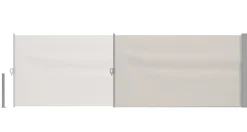 Seitenmarkise VIA 120 x 400 cm beige