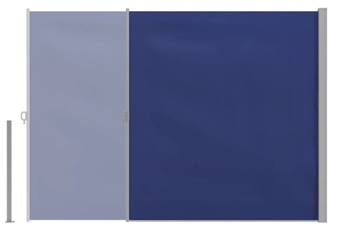 Seitenmarkise VIA 200 x 300 cm blau