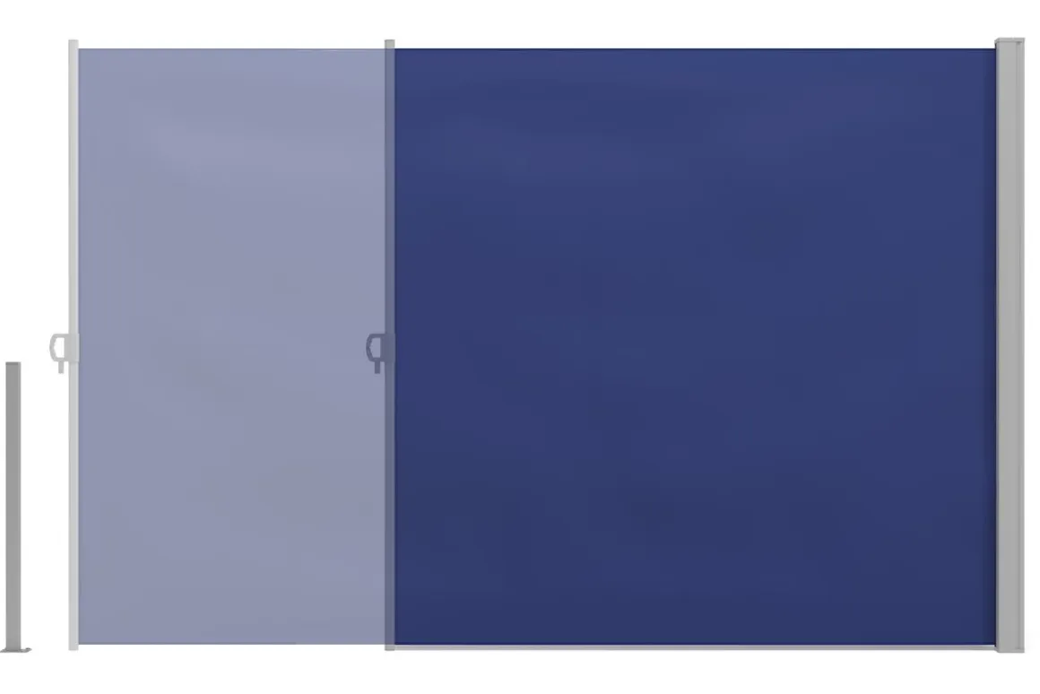 Seitenmarkise VIA 180 x 300 cm blau