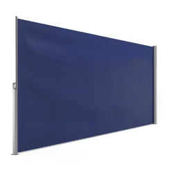 Seitenmarkise VIA 180 x 500 cm blau