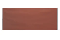 Seitenmarkise VIA 200 x 500 cm braun