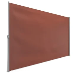 Seitenmarkise VIA 200 x 500 cm braun