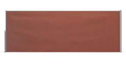 Seitenmarkise VIA 180 x 500 cm braun
