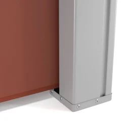 Seitenmarkise VIA 180 x 500 cm braun