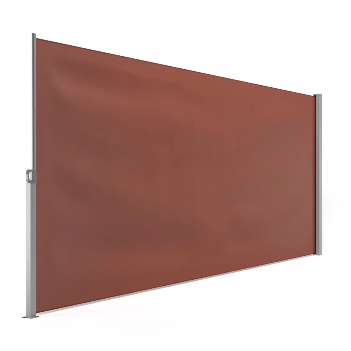 Seitenmarkise VIA 180 x 500 cm braun