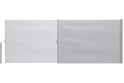 Seitenmarkise VIA 180 x 500 cm grau