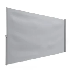 Seitenmarkise VIA 180 x 500 cm grau