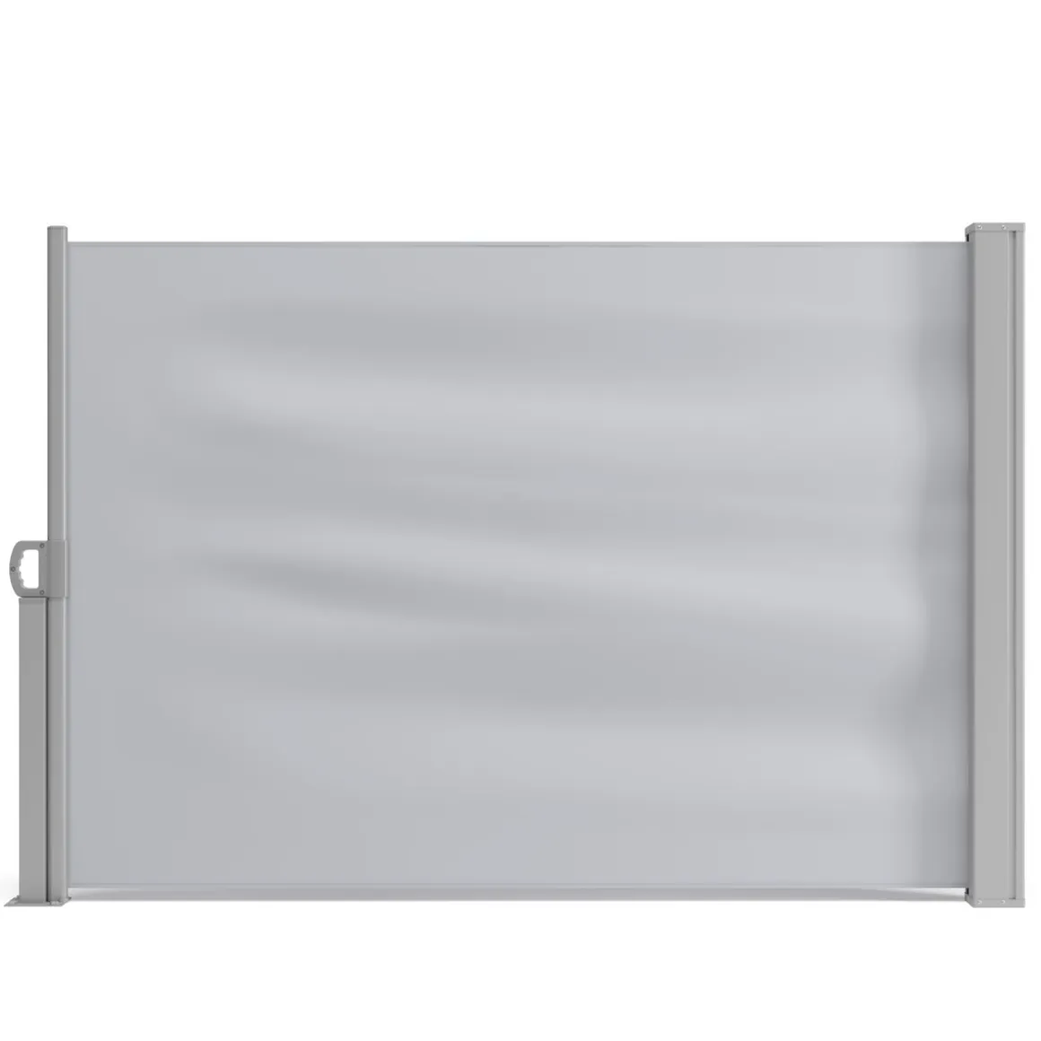 Seitenmarkise VIA 100 x 400 cm grau