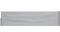 Seitenmarkise VIA 100 x 400 cm grau