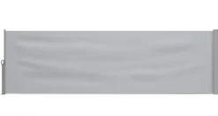 Seitenmarkise VIA 120 x 400 cm grau