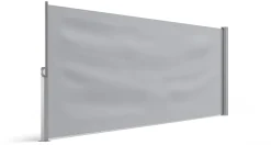 Seitenmarkise VIA 120 x 400 cm grau