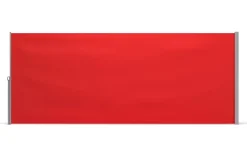 Seitenmarkise VIA 200 x 500 cm rot