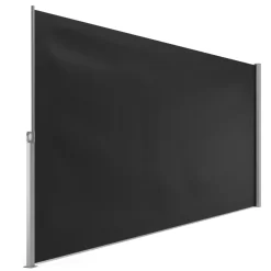 Seitenmarkise VIA 200 x 500 cm schwarz