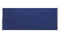 Seitenmarkise 200 x 500 cm blau