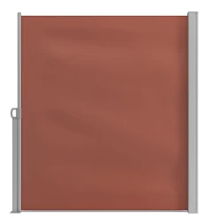 Seitenmarkise 160 x 500 cm braun