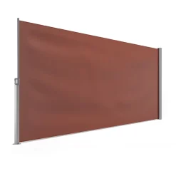 Seitenmarkise 160 x 500 cm braun