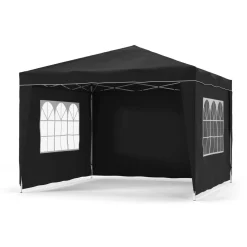 Seitenwände für Faltpavillon MELODY schwarz 4 Stk.