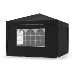 Seitenwände für Faltpavillon MELODY schwarz 4 Stk.