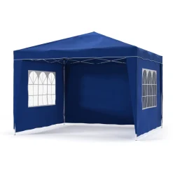 Seitenwände für Faltpavillon MELODY blau 4 Stk.