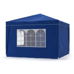 Seitenwände für Faltpavillon MELODY blau 4 Stk.