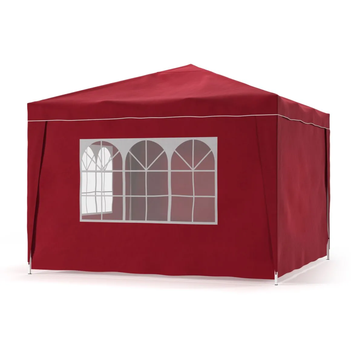 Seitenwände für Faltpavillon MELODY rot 4 Stk.