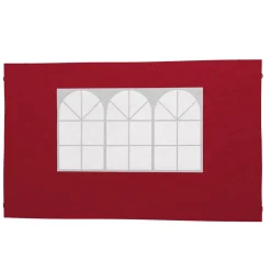 Seitenwände für Faltpavillon MELODY rot 4 Stk.