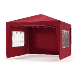 Seitenwände für Faltpavillon MELODY rot 4 Stk.