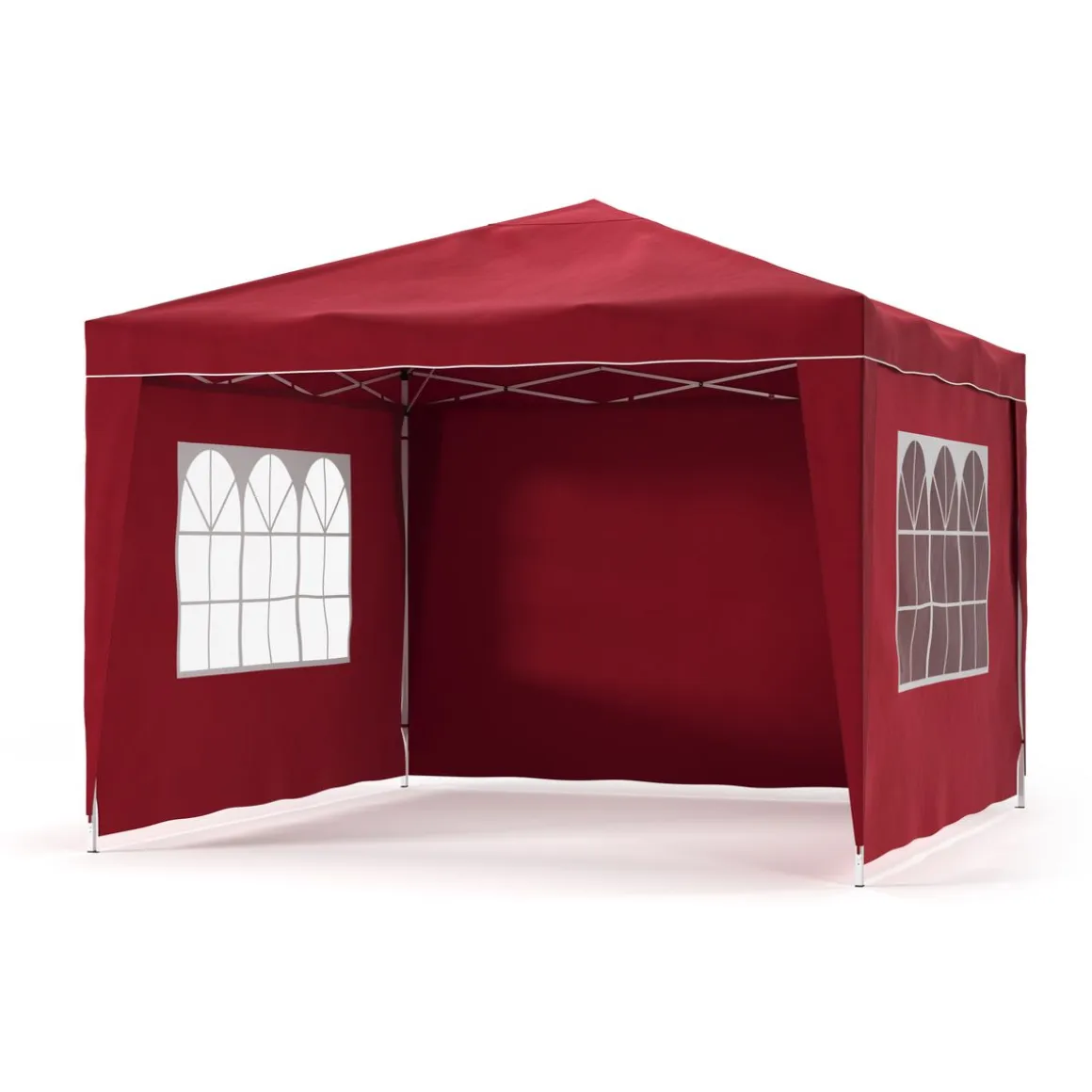 Seitenwände für Faltpavillon MELODY rot 4 Stk.