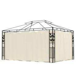 Seitenwände Gartenpavillon ZEN beige