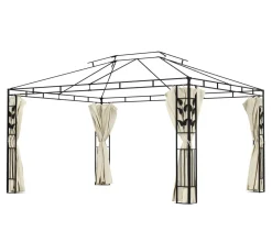 Seitenwände Gartenpavillon ZEN beige