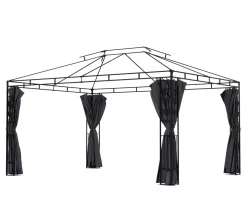 Seitenwände Gartenpavillon ZEN anthrazit