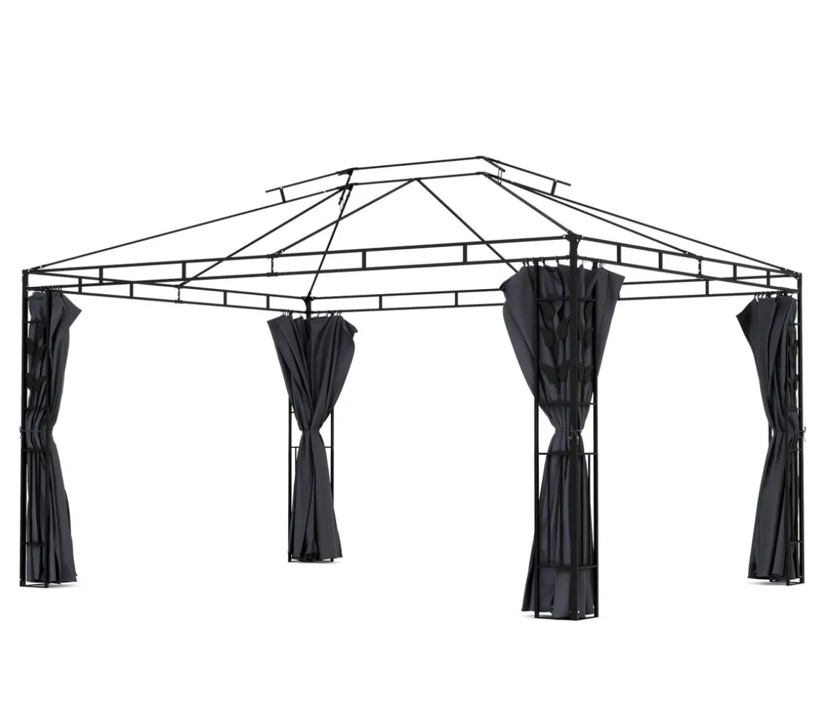 Seitenwände Gartenpavillon ZEN anthrazit