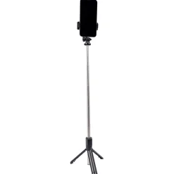 Selfie Stick Stativ mit Bluetooth schwarz