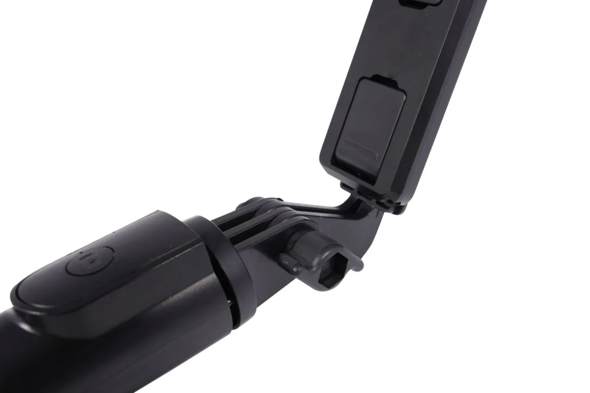 Selfie Stick Stativ mit Bluetooth schwarz