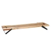 Servierbrett Akazienholz 67 x 20 cm natur/schwarz