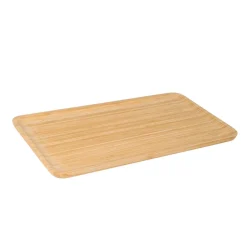 Servierplatte Bambus 43 x 25 cm natur