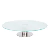 Servierplatte Glas drehbar 30 x 7 cm