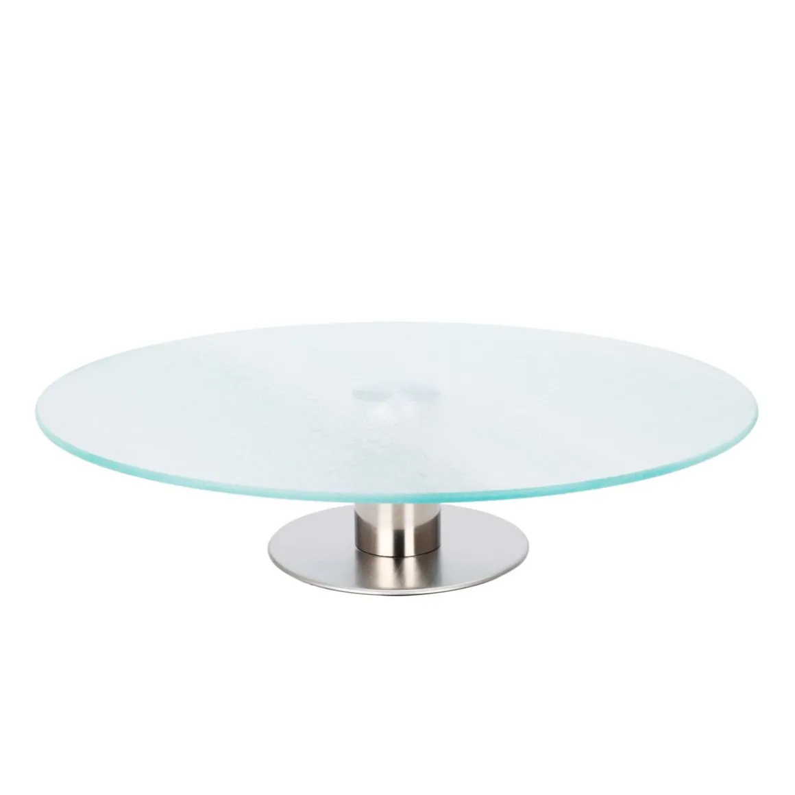 Servierplatte Glas drehbar 30 x 7 cm