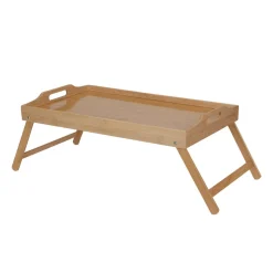Serviertablett Bambus klappbar 50 x 30 cm